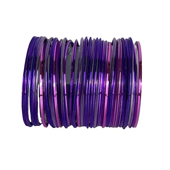 Jewelry - Indian Bollywood Purple Bangles